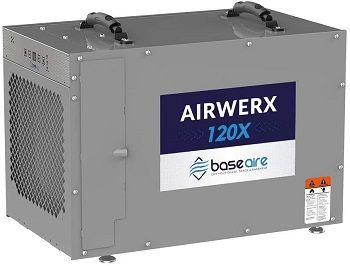 BaseAire AirWerx120X Whole House Dehumidifier with a Pump