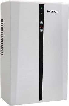 Ivation IVADM45 Thermoelectric Intelligent Dehumidifier