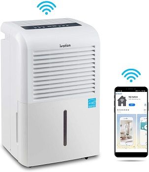 Ivation Smart WiFi Dehumidifier with Pump and App