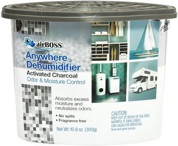 airBOSS Anywhere Dehumidifier with Activated Charcoal
