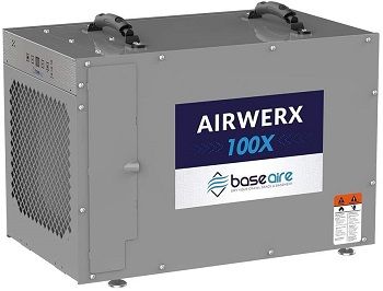 BaseAire AirWerx100X Whole House Dehumidifier
